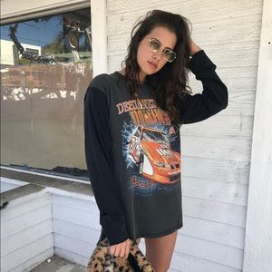 LF Furst of a Kind Distressed Long Sleeve